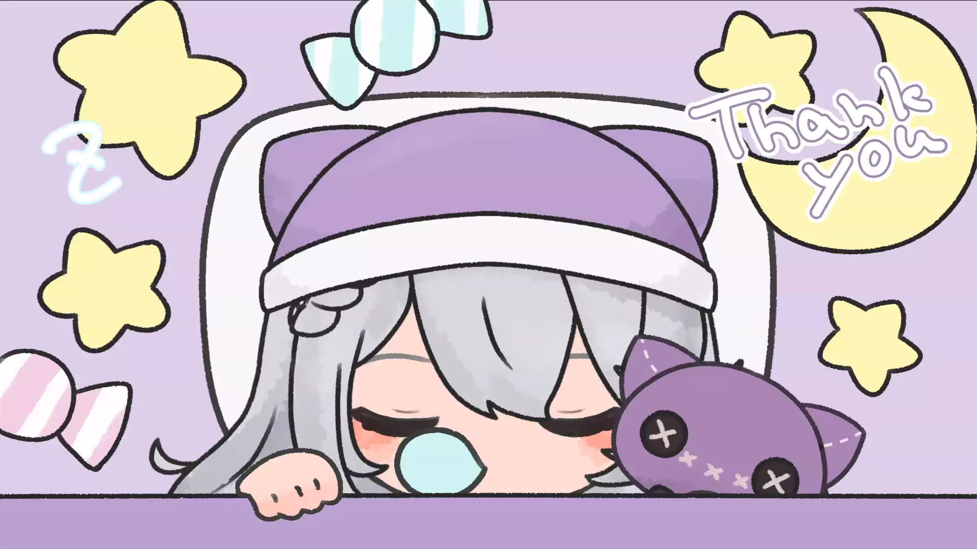 配信用のループアニメーション